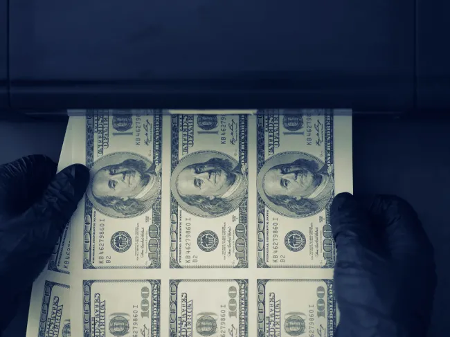 printing money